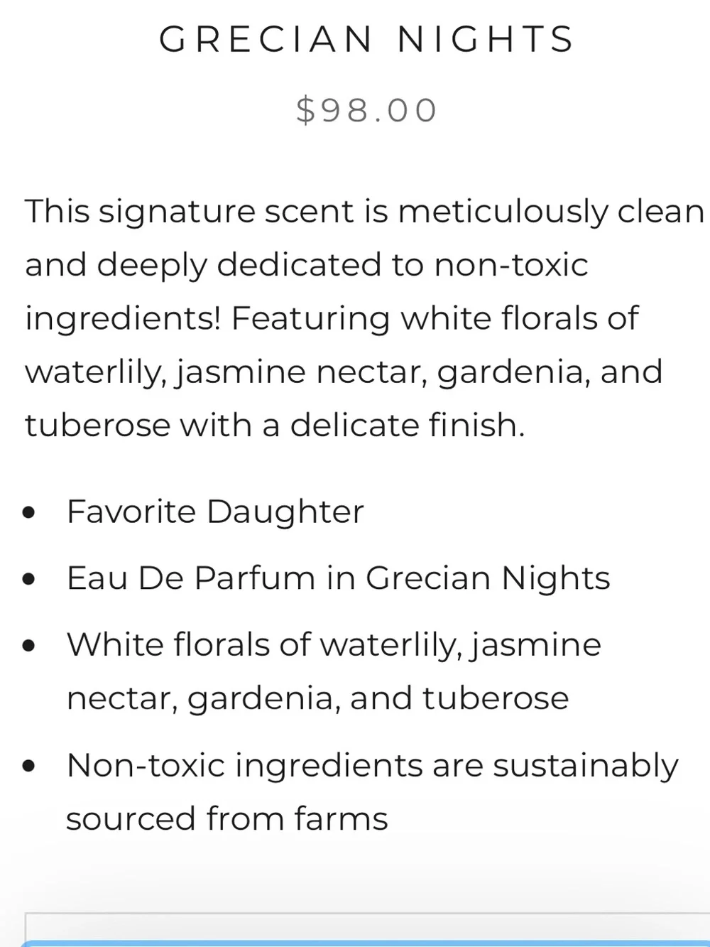 Favorite Daughter - Grecian Nights Spray